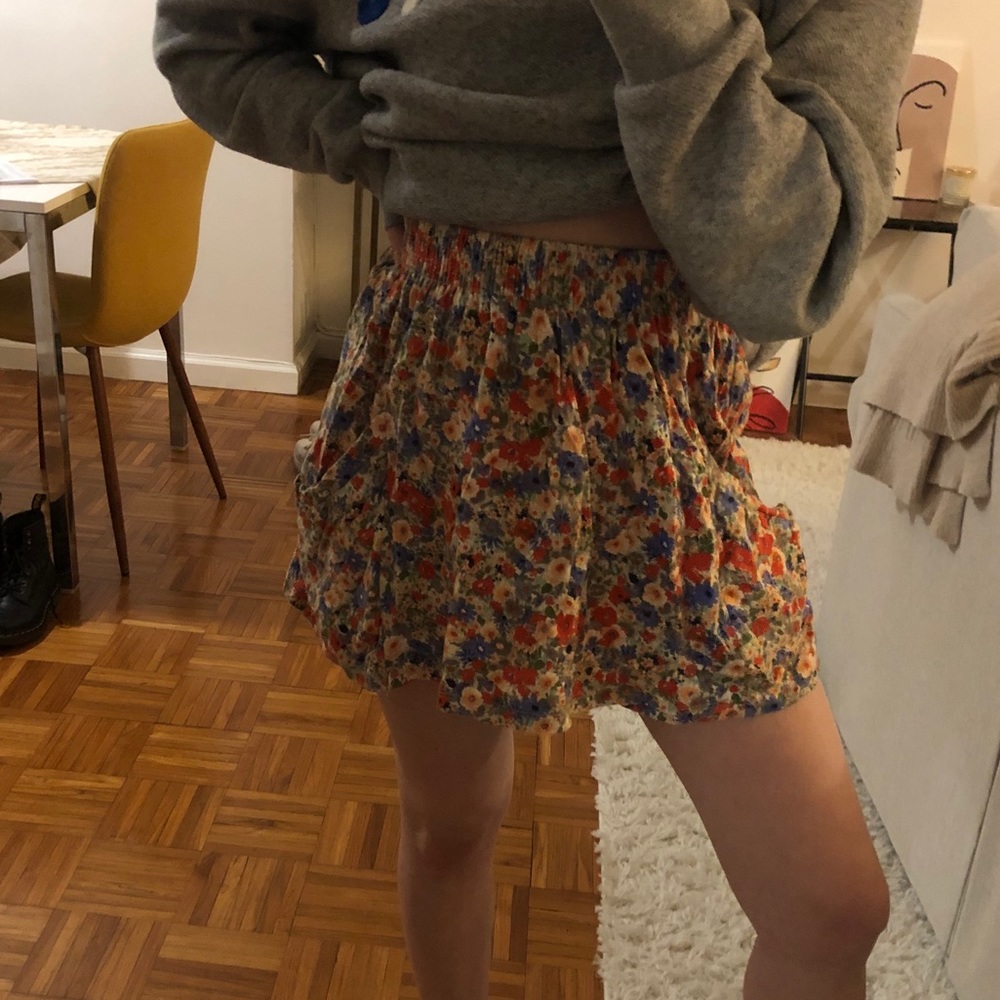 Vintage Floral Skirt